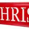 Glitzhome® 45.75" Merry Christmas Metal Wall Sign